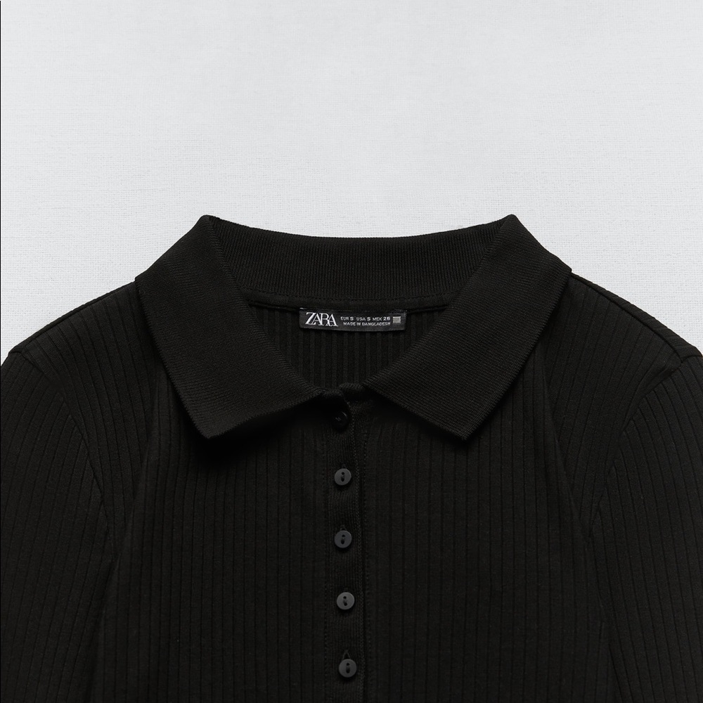 Zara Black Bodysuit - Picture 3 of 7